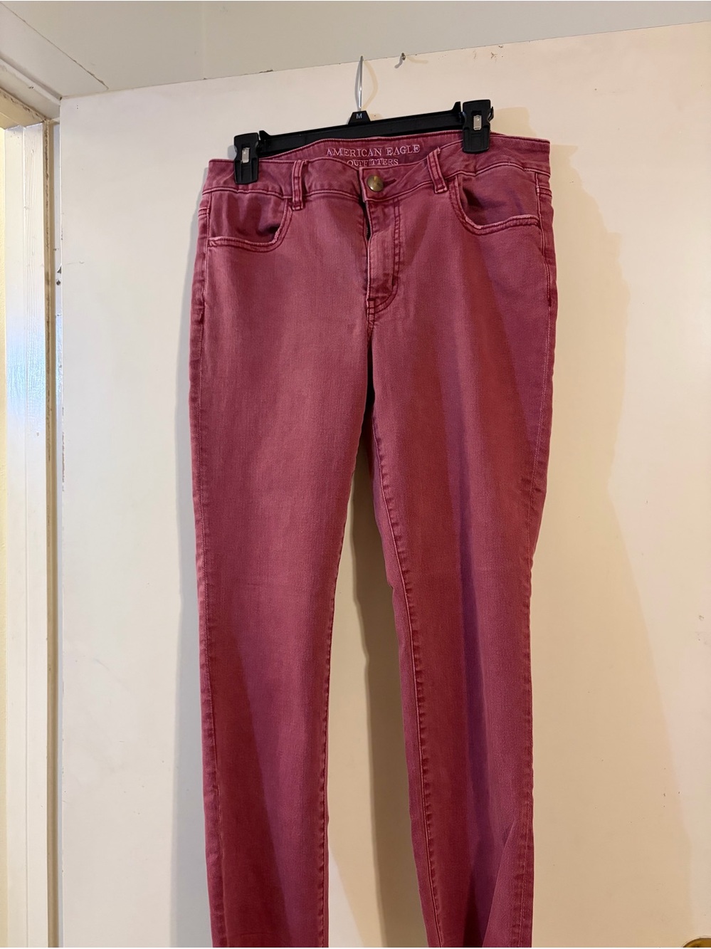 American Eagle Outfitters Skinny Jeans in Dusty Rose